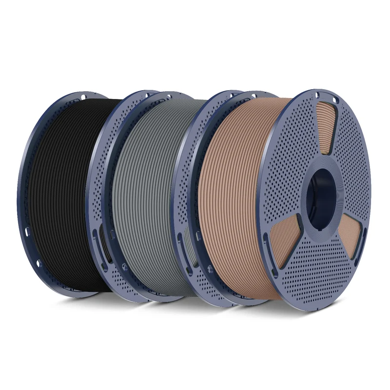 SUNLU PLA, PLA+, PLA Meta, PLA Matte, Rainbow, Multi-color Silk 3KG Mehrfarbiges Filament Bündel
