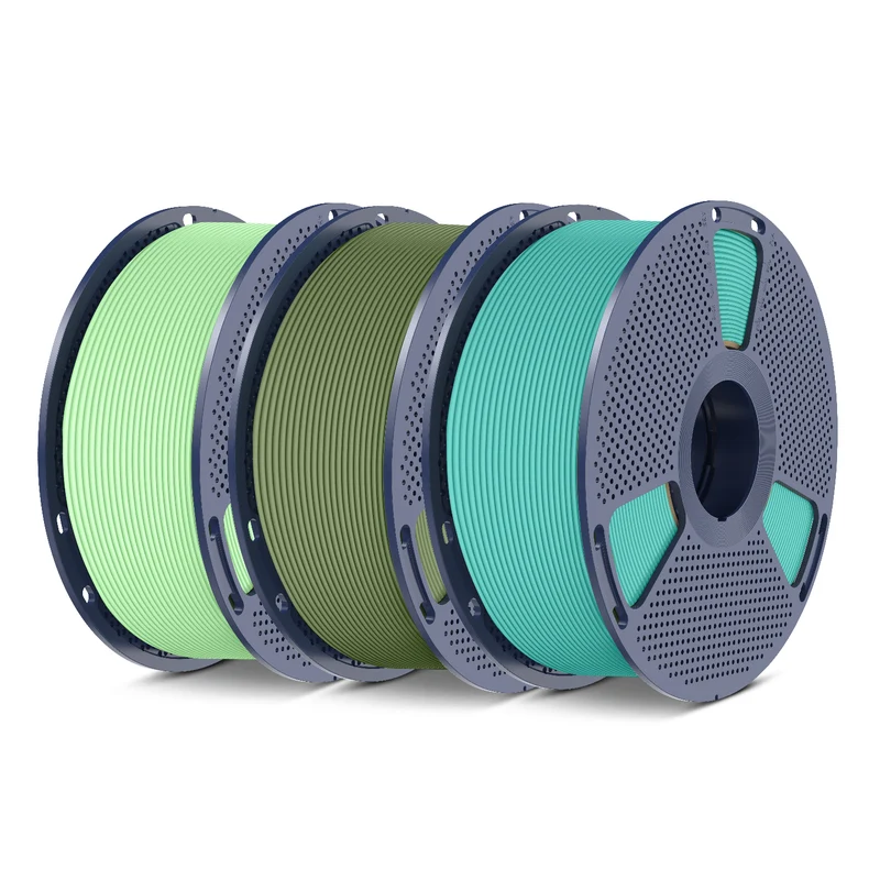 SUNLU PLA, PLA+, PLA Meta, PLA Matte, Rainbow, Multi-color Silk 3KG Mehrfarbiges Filament Bündel