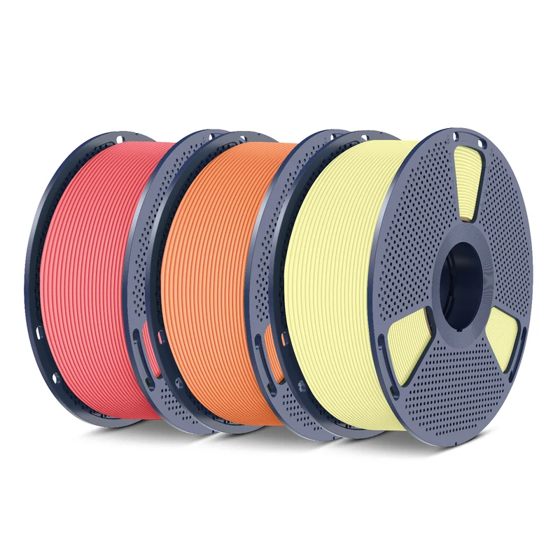 SUNLU PLA, PLA+, PLA Meta, PLA Matte, Rainbow, Multi-color Silk 3KG Mehrfarbiges Filament Bündel