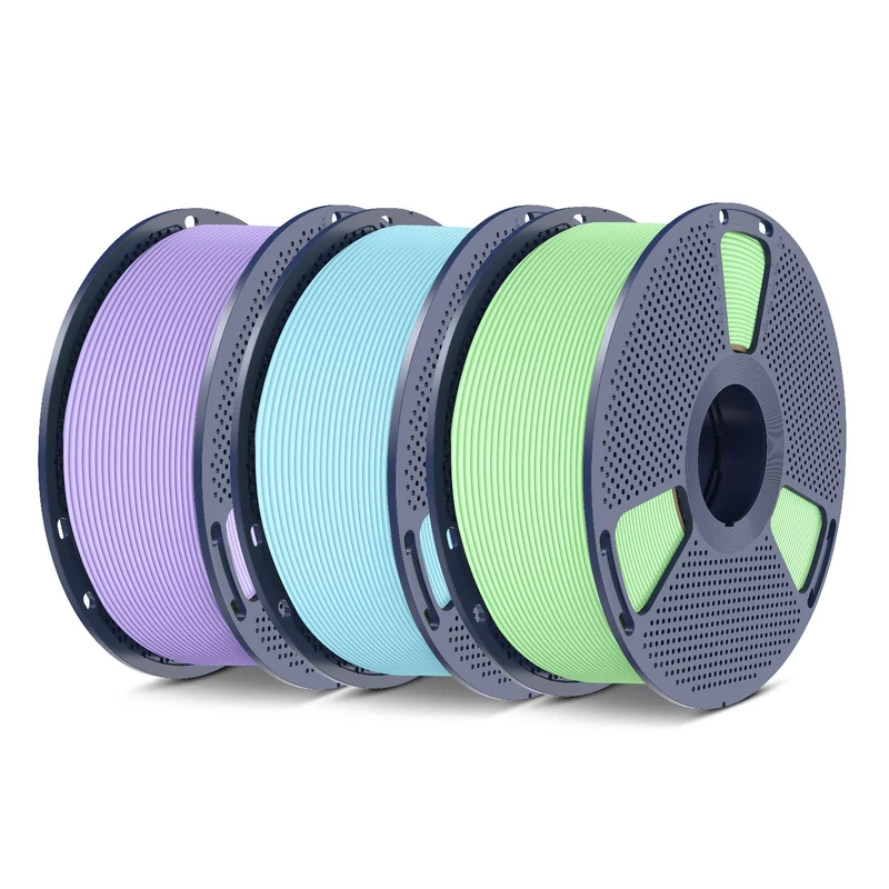 SUNLU PLA, PLA+, PLA Meta, PLA Matte, Rainbow, Multi-color Silk 3KG Mehrfarbiges Filament Bündel