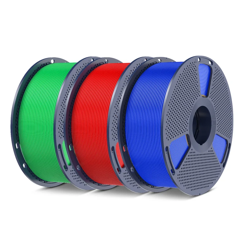 SUNLU PLA, PLA+, PLA Meta, PLA Matte, Rainbow, Multi-color Silk 3KG Mehrfarbiges Filament Bündel