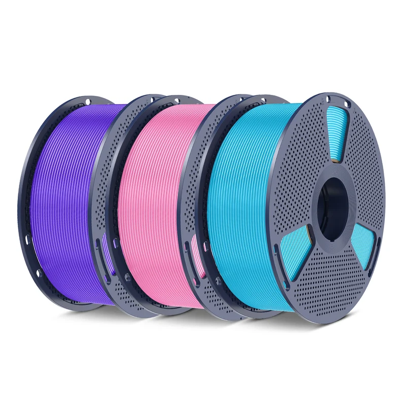 SUNLU PLA, PLA+, PLA Meta, PLA Matte, Rainbow, Multi-color Silk 3KG Mehrfarbiges Filament Bündel