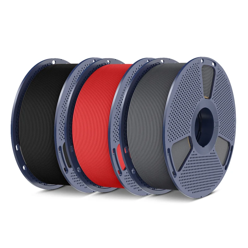 SUNLU PLA, PLA+, PLA Meta, PLA Matte, Rainbow, Multi-color Silk 3KG Mehrfarbiges Filament Bündel