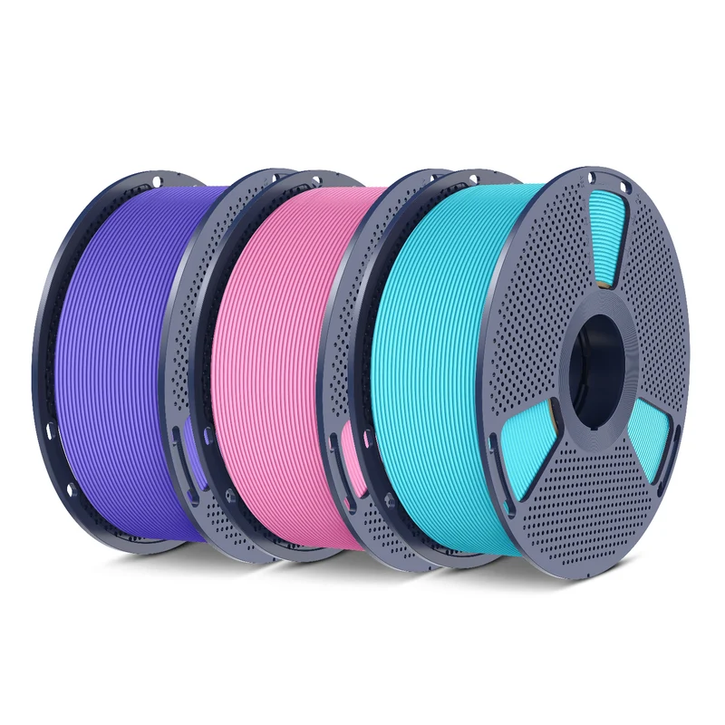 SUNLU PLA, PLA+, PLA Meta, PLA Matte, Rainbow, Multi-color Silk 3KG Mehrfarbiges Filament Bündel