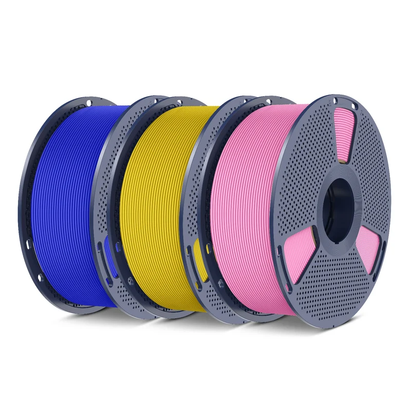 SUNLU PLA, PLA+, PLA Meta, PLA Matte, Rainbow, Multi-color Silk 3KG Mehrfarbiges Filament Bündel