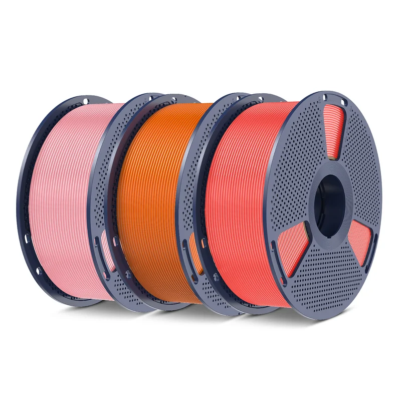 SUNLU PLA, PLA+, PLA Meta, PLA Matte, Rainbow, Multi-color Silk 3KG Mehrfarbiges Filament Bündel