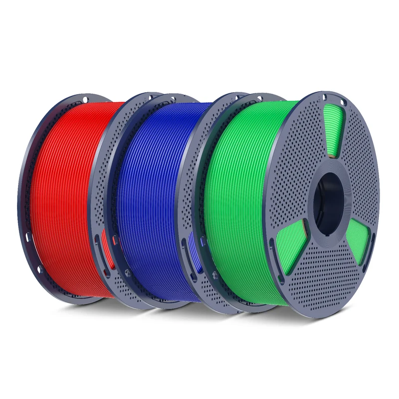 SUNLU PLA, PLA+, PLA Meta, PLA Matte, Rainbow, Multi-color Silk 3KG Mehrfarbiges Filament Bündel