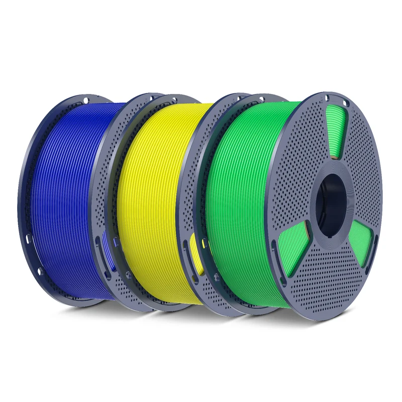 SUNLU PLA, PLA+, PLA Meta, PLA Matte, Rainbow, Multi-color Silk 3KG Mehrfarbiges Filament Bündel