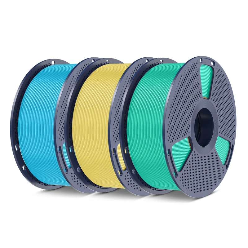 SUNLU PLA, PLA+, PLA Meta, PLA Matte, Rainbow, Multi-color Silk 3KG Mehrfarbiges Filament Bündel
