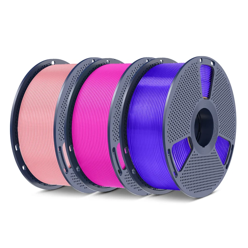 SUNLU PLA, PLA+, PLA Meta, PLA Matte, Rainbow, Multi-color Silk 3KG Mehrfarbiges Filament Bündel