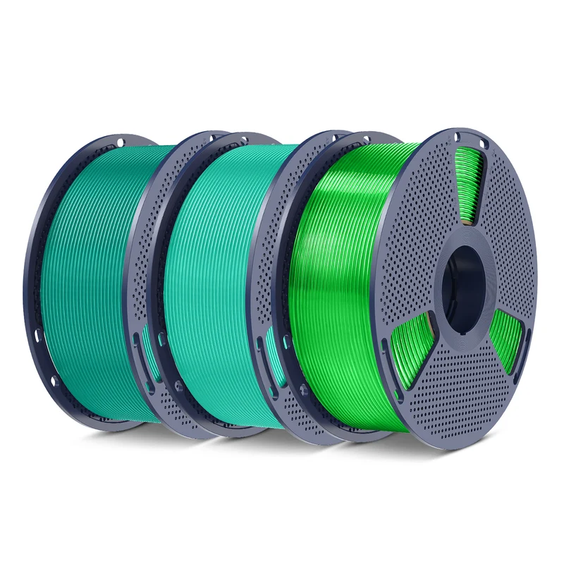 SUNLU PLA, PLA+, PLA Meta, PLA Matte, Rainbow, Multi-color Silk 3KG Mehrfarbiges Filament Bündel