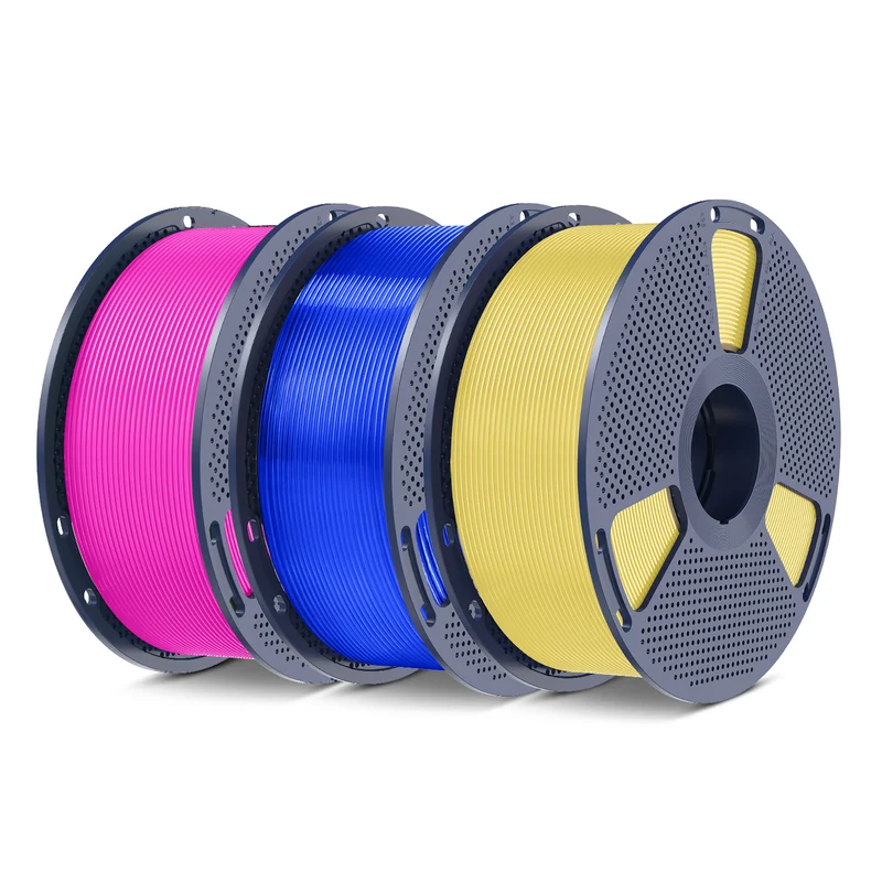 SUNLU PLA, PLA+, PLA Meta, PLA Matte, Rainbow, Multi-color Silk 3KG Mehrfarbiges Filament Bündel