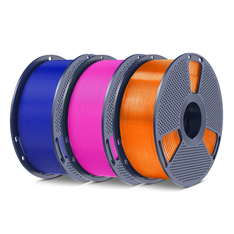 SUNLU PLA, PLA+, PLA Meta, PLA Matte, Rainbow, Multi-color Silk 3KG Mehrfarbiges Filament Bündel