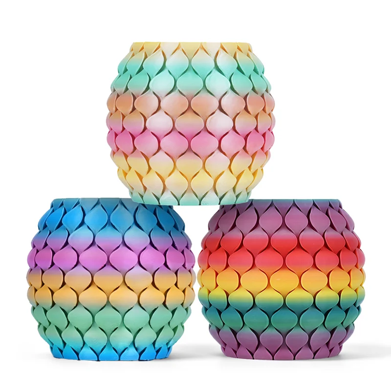 SUNLU PLA, PLA+, PLA Meta, PLA Matte, Rainbow, Multi-color Silk 3KG Mehrfarbiges Filament Bündel