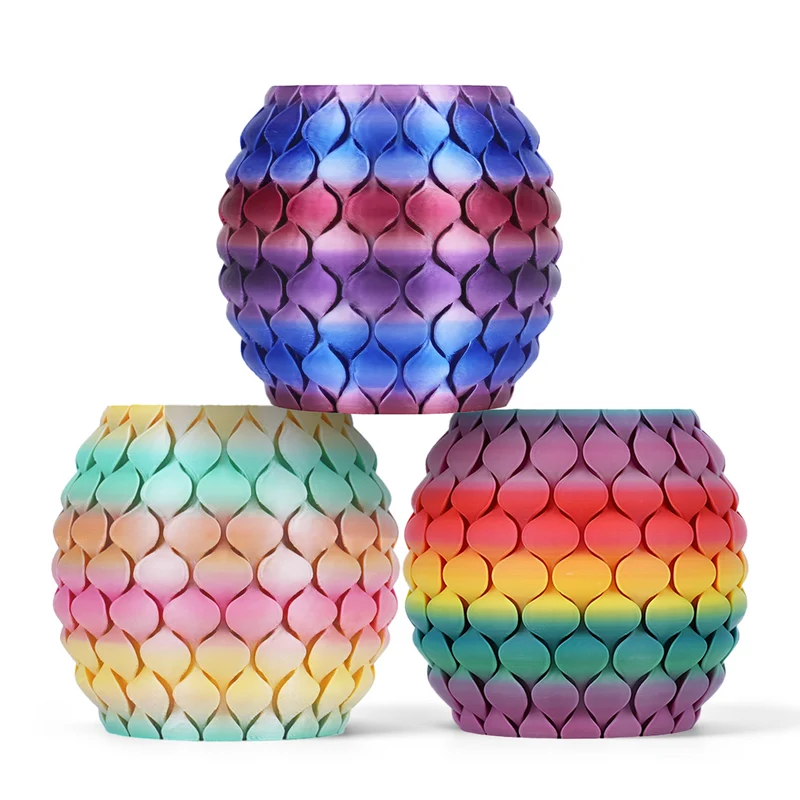 SUNLU PLA, PLA+, PLA Meta, PLA Matte, Rainbow, Multi-color Silk 3KG Mehrfarbiges Filament Bündel