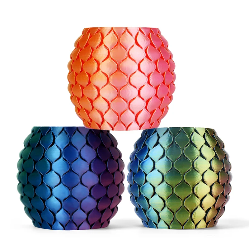 SUNLU PLA, PLA+, PLA Meta, PLA Matte, Rainbow, Multi-color Silk 3KG Mehrfarbiges Filament Bündel