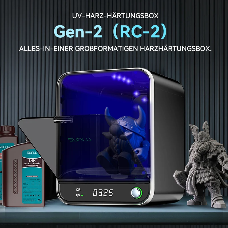 UV Harzaushärtebox RC-2 (2. Generation)