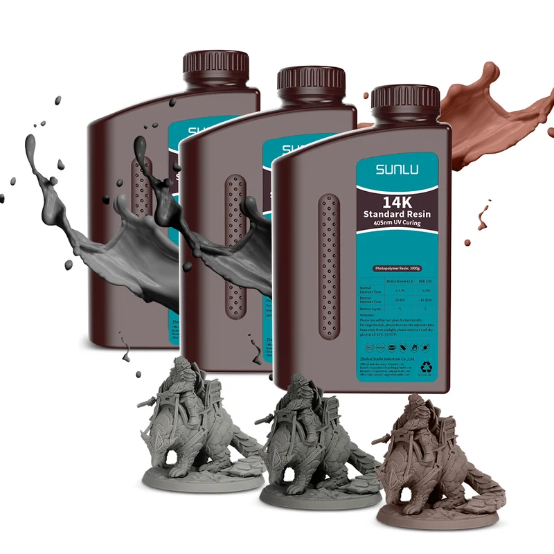 [5 kaufen, nur 4 bezahlen] 14K Standard Harz, 14K Rotes Wachs Harz 1000G