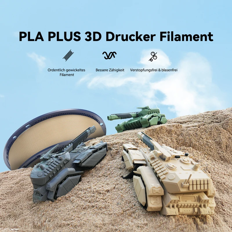SUNLU PLA+ (PLA PLUS) Filament 1KG