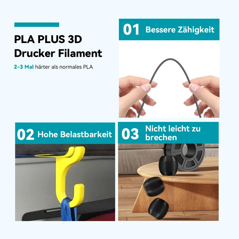 SUNLU PLA+ (PLA PLUS) Filament 1KG