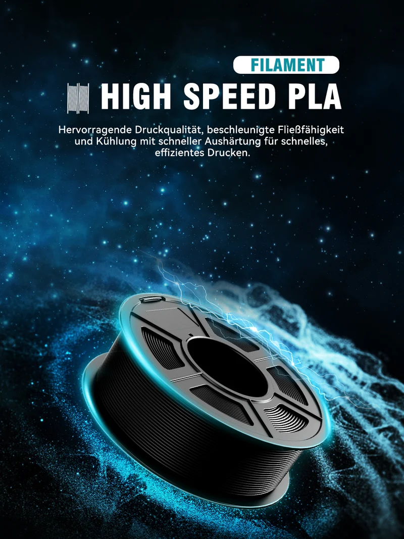HSPLA,Hochgeschwindigkeit PLA Filament 1KG