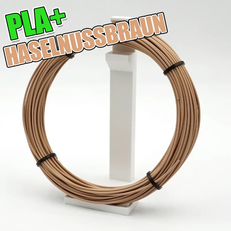 PLA+ Haselnussbraun Sample