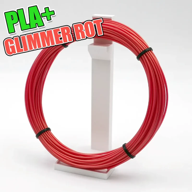 PLA+ Glimmer Rot Sample