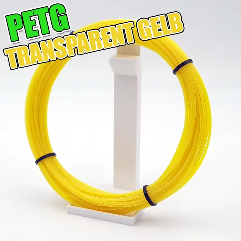 PETG Transparent Gelb Sample