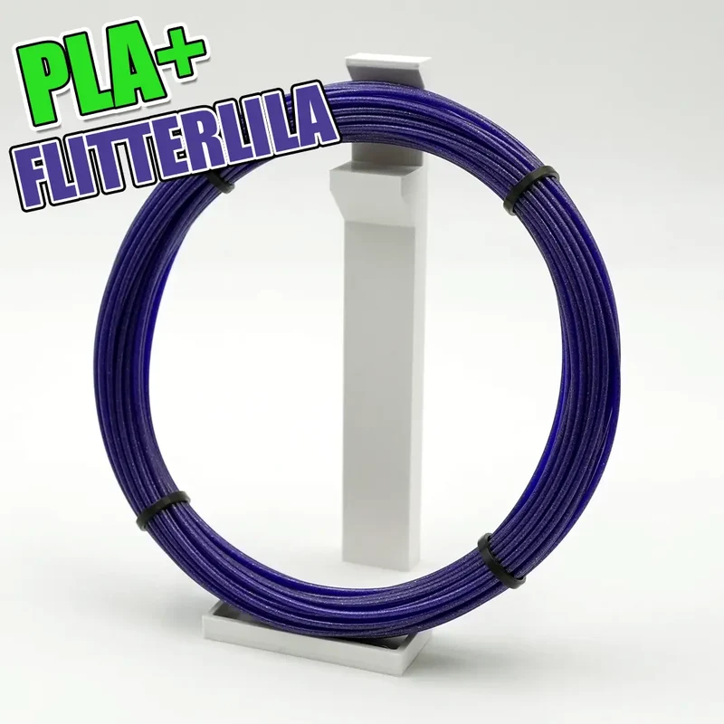 PLA+ Flitterlila Sample