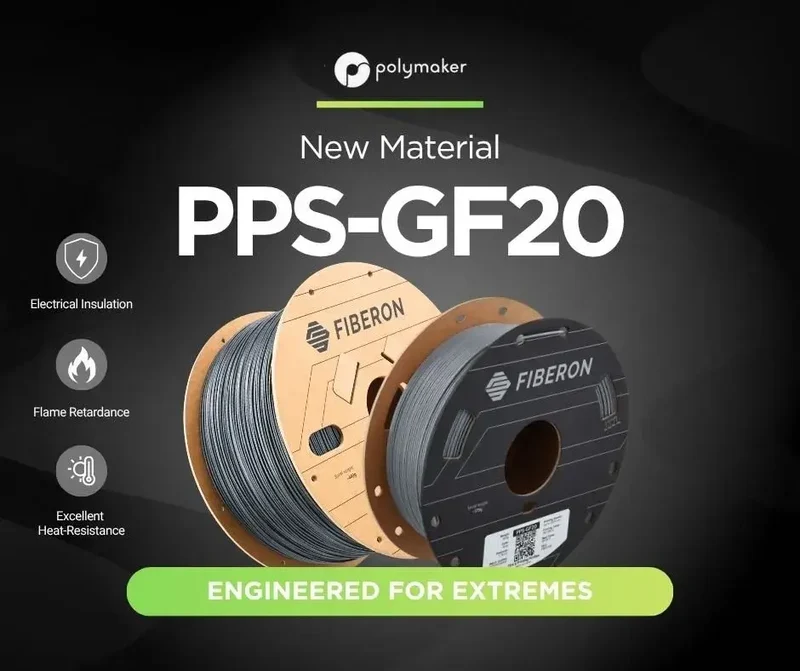 Polymaker Fiberon PPS-GF20 Filament