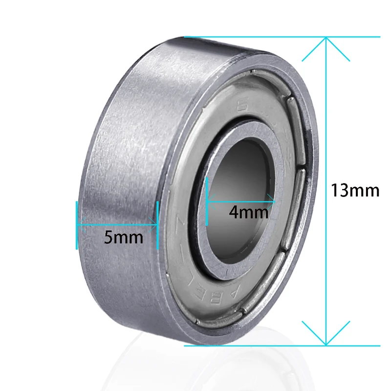 10× Kugellager 624ZZ 4×13×5mm Miniatur-Kugellager für 3D Drucker | euroharry