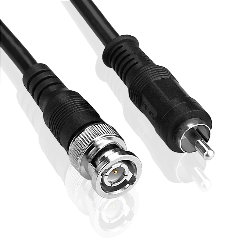 RG59 RCA auf BNC Koaxialkabel 1 m | euroharry