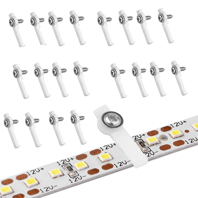 Befestigungsclips für LED-Streifen LED-Streifen Halterungsbefestigung