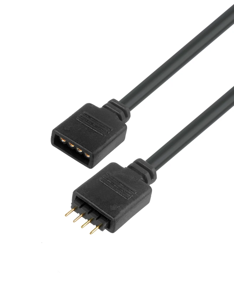LED Streifenlicht Zubehör|Verlängerung Anschluss Kabel für LED RGB-Strip 4 pin, Verbinder, geeignet für LED RGB Leiste Streifen