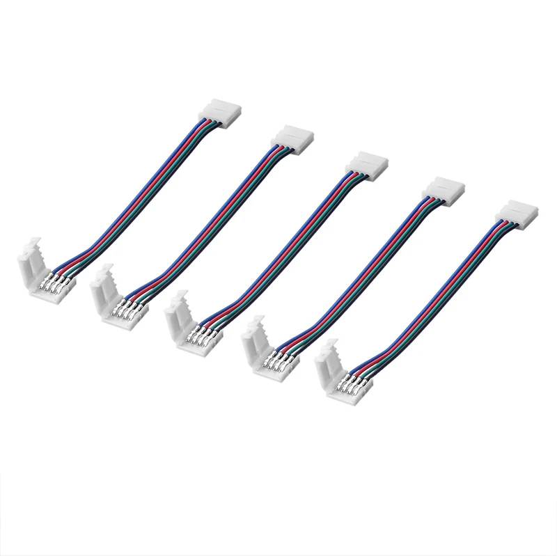 Schnellverbinder Verbinder Adapter für LED RGB Stripe 5050 KABEL Connector