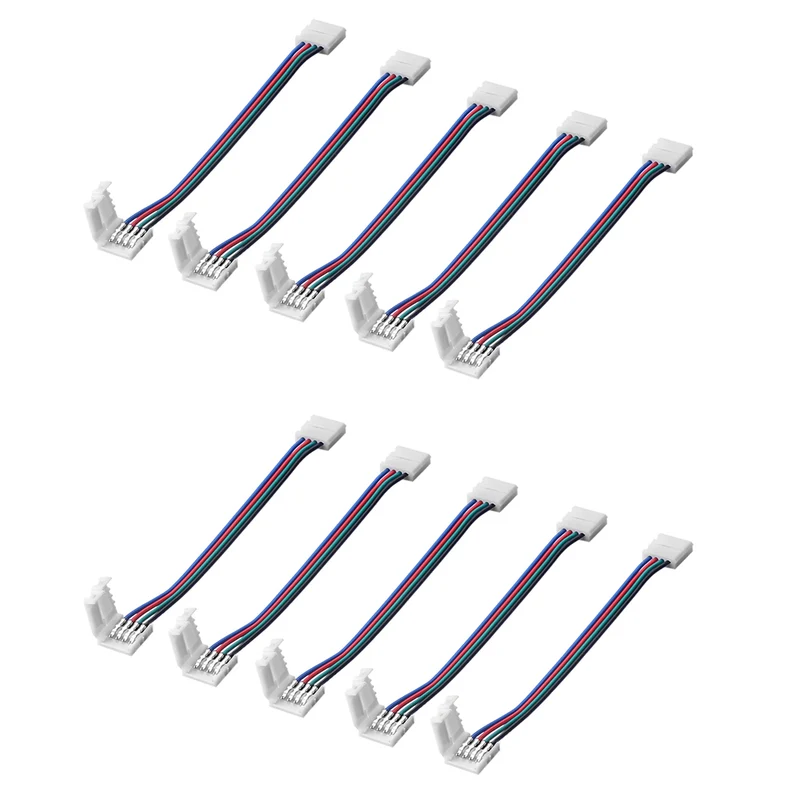 Schnellverbinder Verbinder Adapter für LED RGB Stripe 5050 KABEL Connector