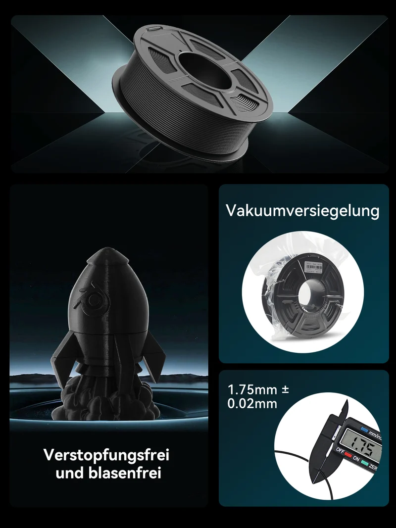 HSPLA,Hochgeschwindigkeit PLA 3KG Große Spule 3D Drucker Filament 3KG