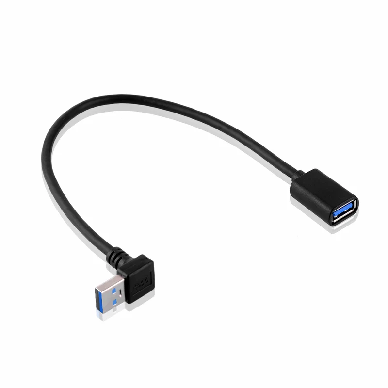 USB 3.0 90° Winkel-Adapter 30 cm – Optimale Kabelführung | euroharry