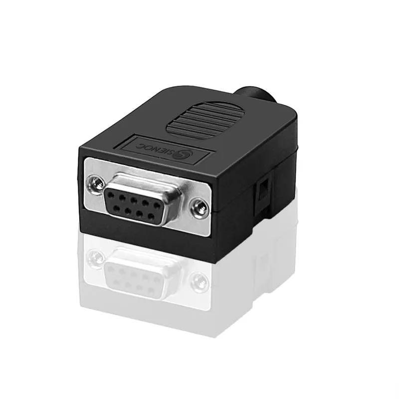 RS232 DB9 Stecker Klemmadapter mit Abdeckung – 9-polig | euroharry