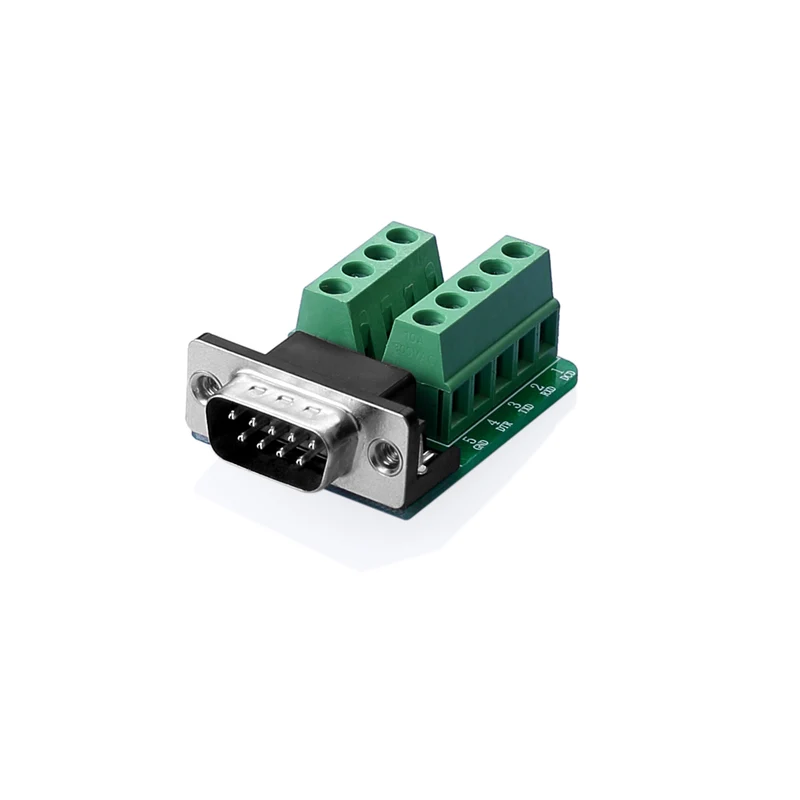 RS232 DB9 Stecker auf Schraubklemme – 9-polig Terminal Adapter | euroharry