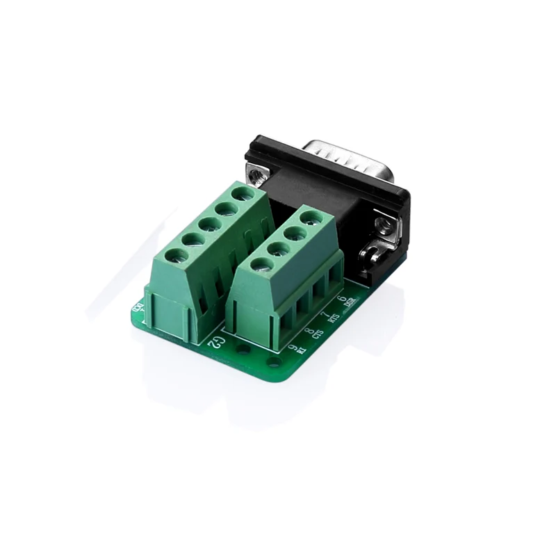 RS232 DB9 Stecker auf Schraubklemme – 9-polig Terminal Adapter | euroharry