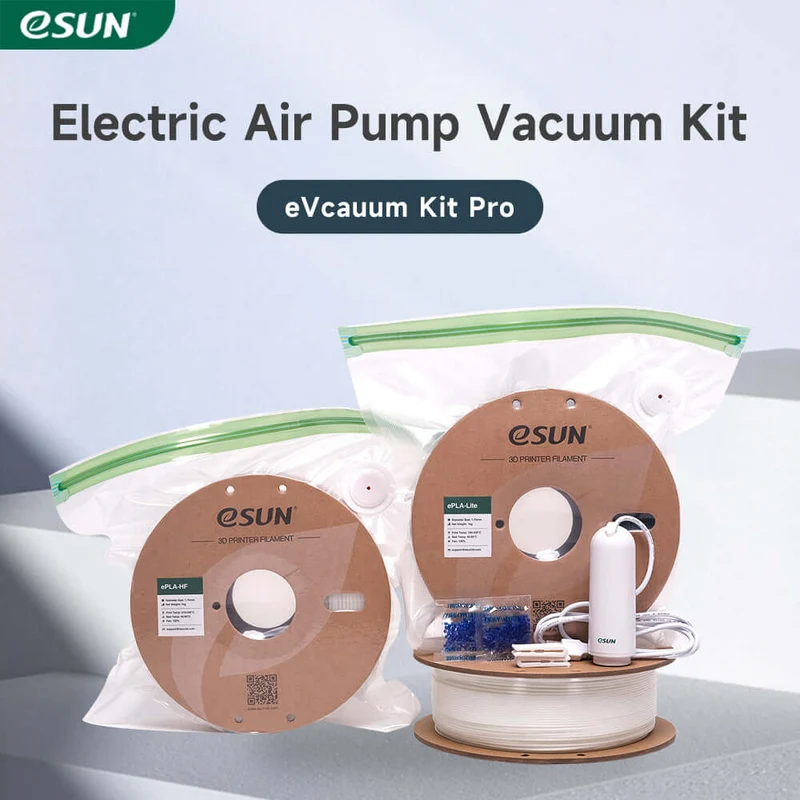 eSUN eVacuum Kit Pro – Filament vakuumversiegelt