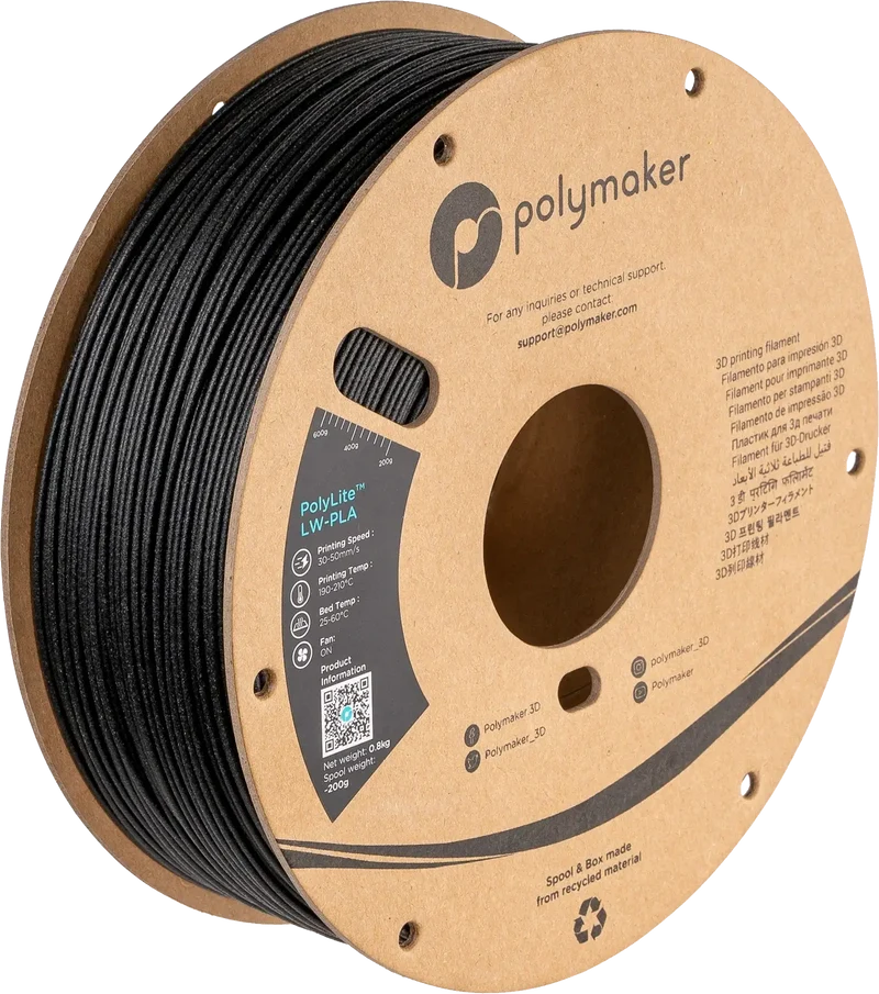 Polymaker PolyLite LW-PLA Filament