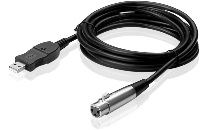 USB auf 3× XLR Buchse Mikrofonkabel 2,8 m | euroharry