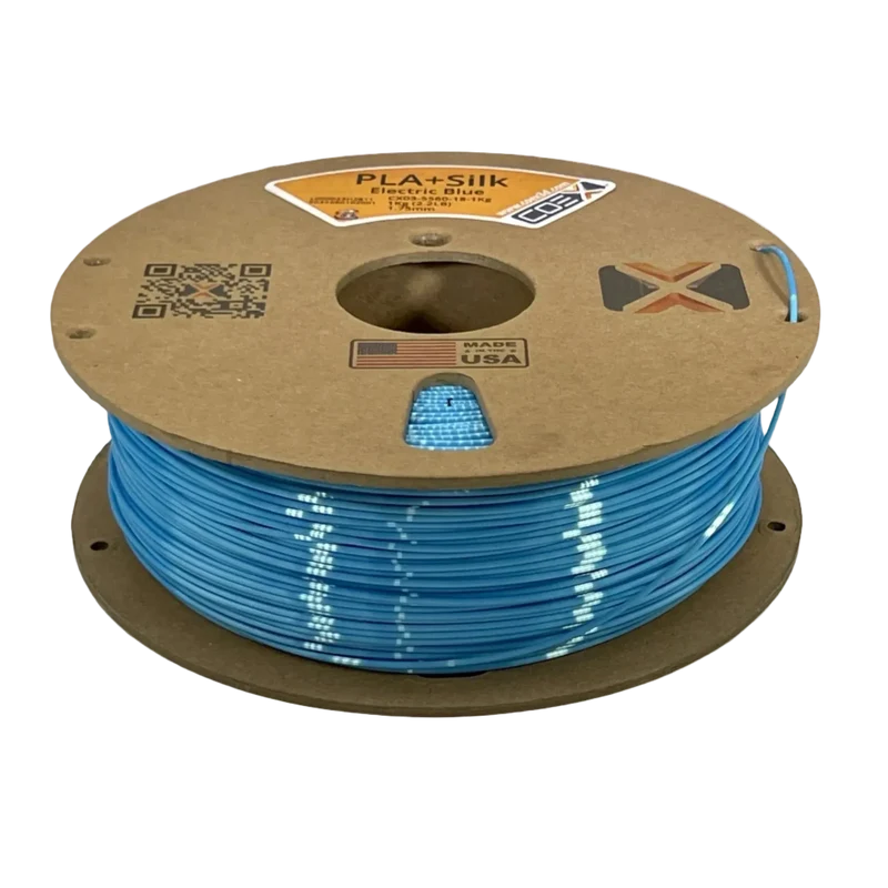 Electric Blue PLA+Silk
