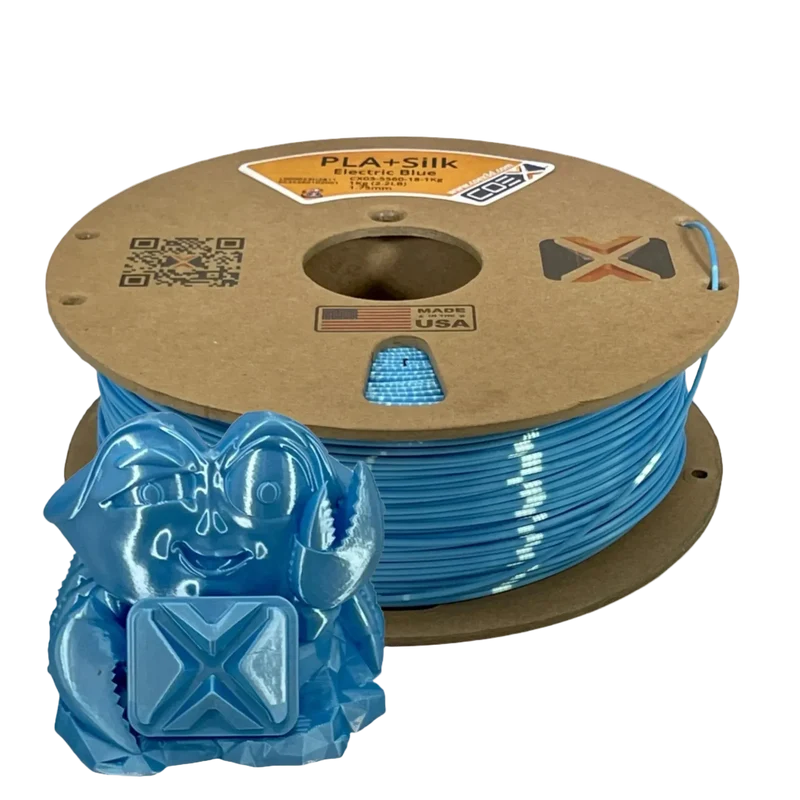Electric Blue PLA+Silk