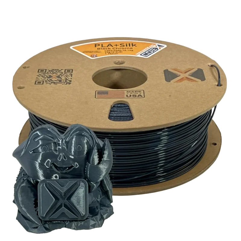 Black Chrome PLA+Silk