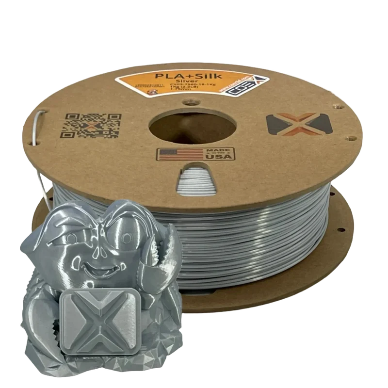 Silver PLA+Silk