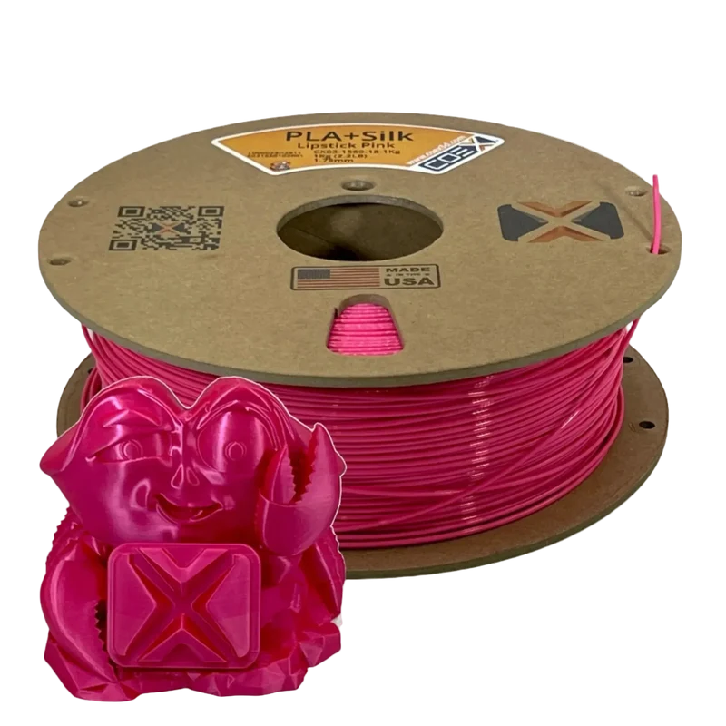 Lipstick Pink PLA+Silk
