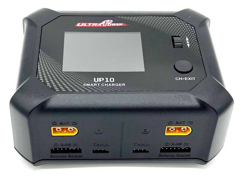 Ultra Power UP10 AC 100W / DC 2X100W Dual Port Multi-Chemistry AC/DC Smart Charger